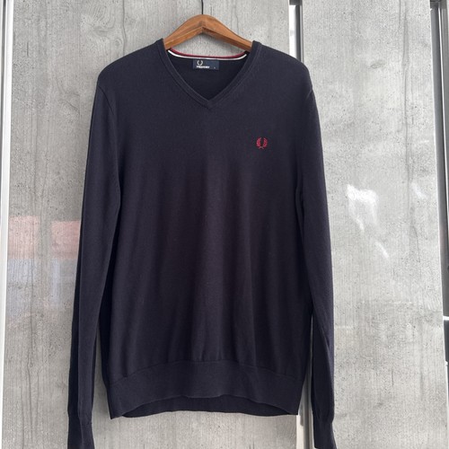 Fred perry neck cotton - perry, blend
