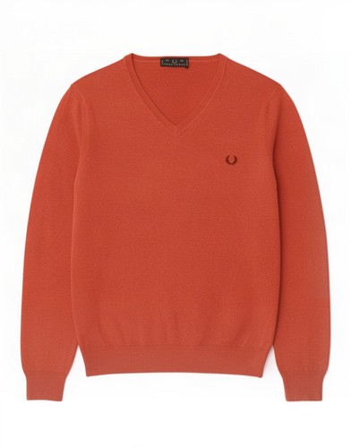 Fred perry mens neck jumper - fred, v-neck