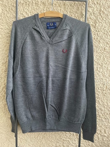 Fred perry lambswool sweater - lambswool, /